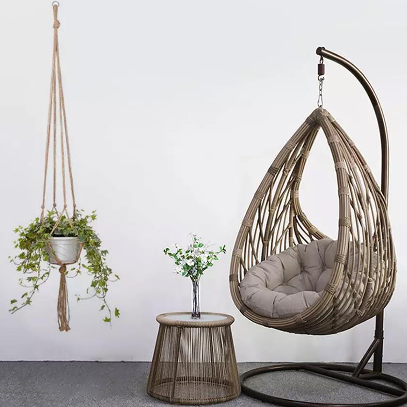 2-Pack: Indoor Outdoor Hanging Pot Rope Net Macrame Plant Hanger