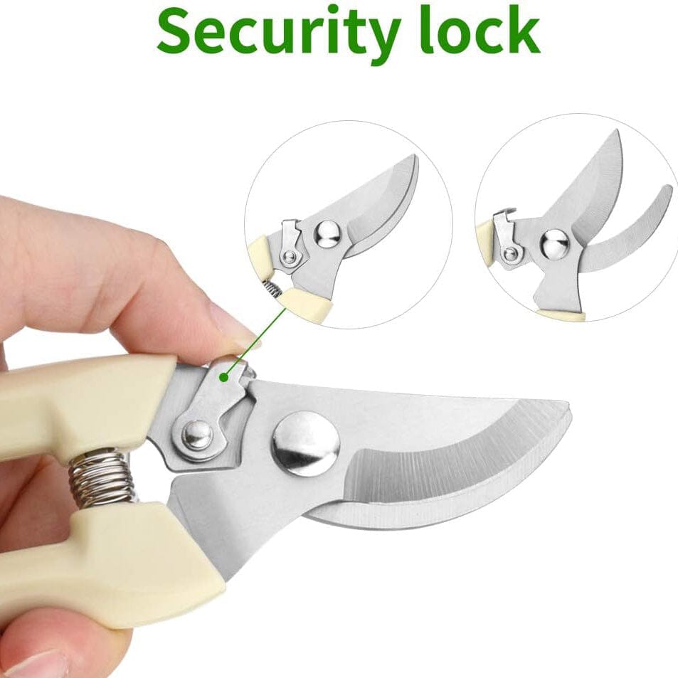 2-Pack: Stainless Steel Bypass Pruning Shears