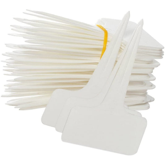 200-Piece: Plastic Plant T-Type Tags Nursery Garden Labels
