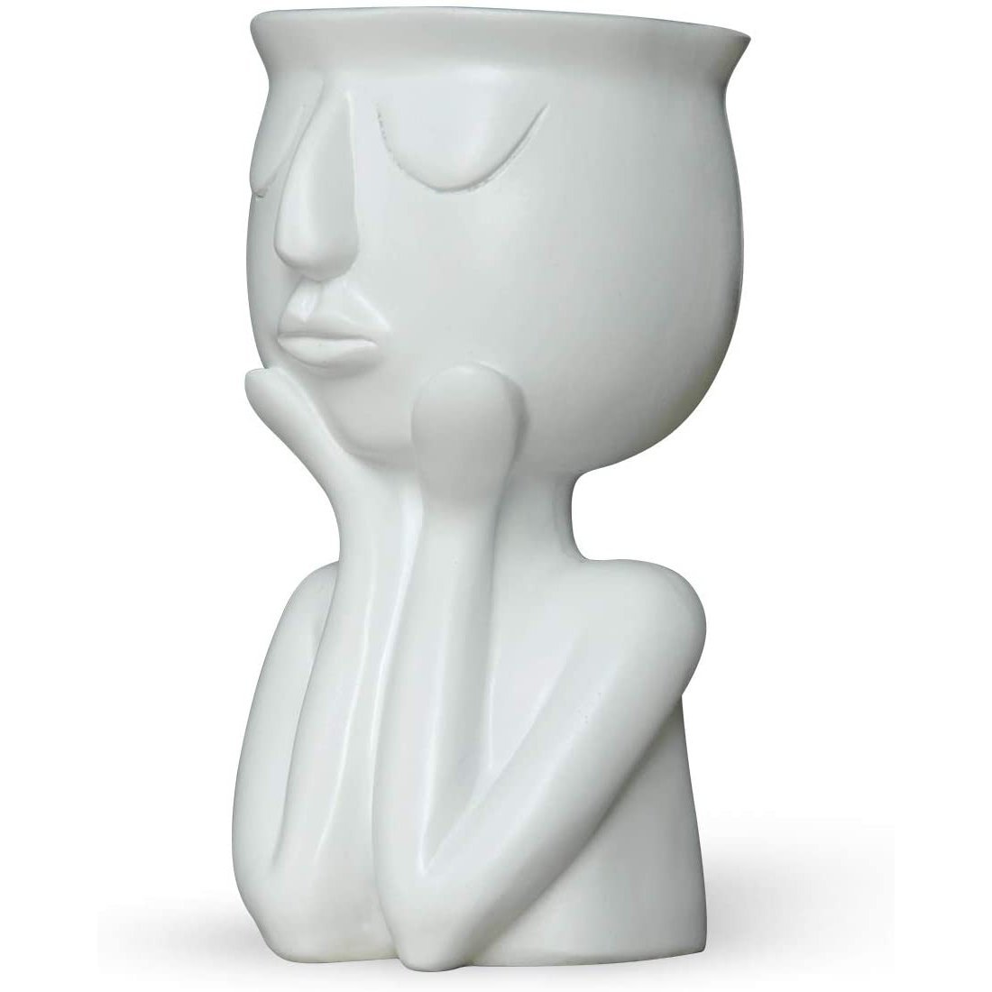 Greneric Character Portrait Flower Pot Resin Succulents Plant Pot