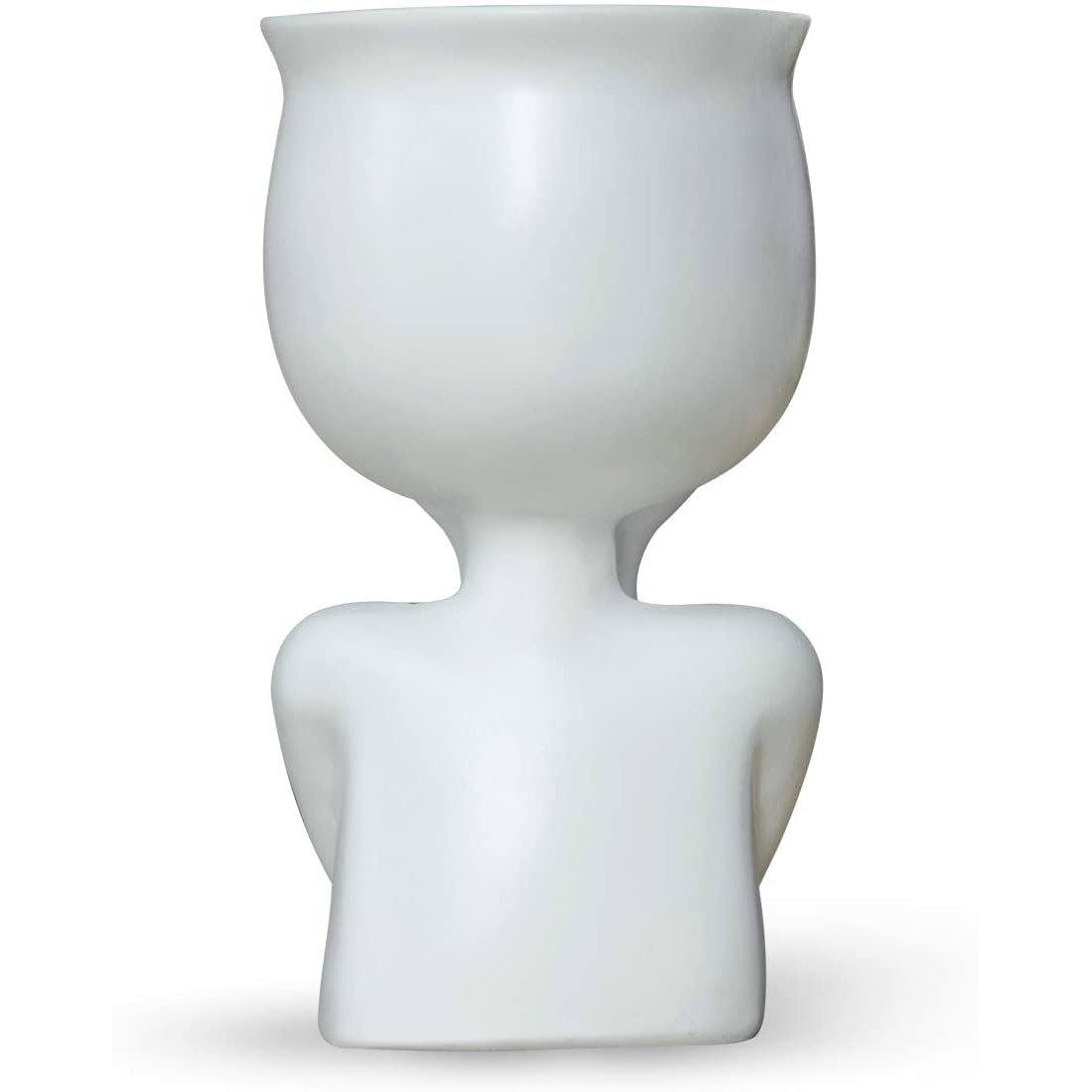 Greneric Character Portrait Flower Pot Resin Succulents Plant Pot