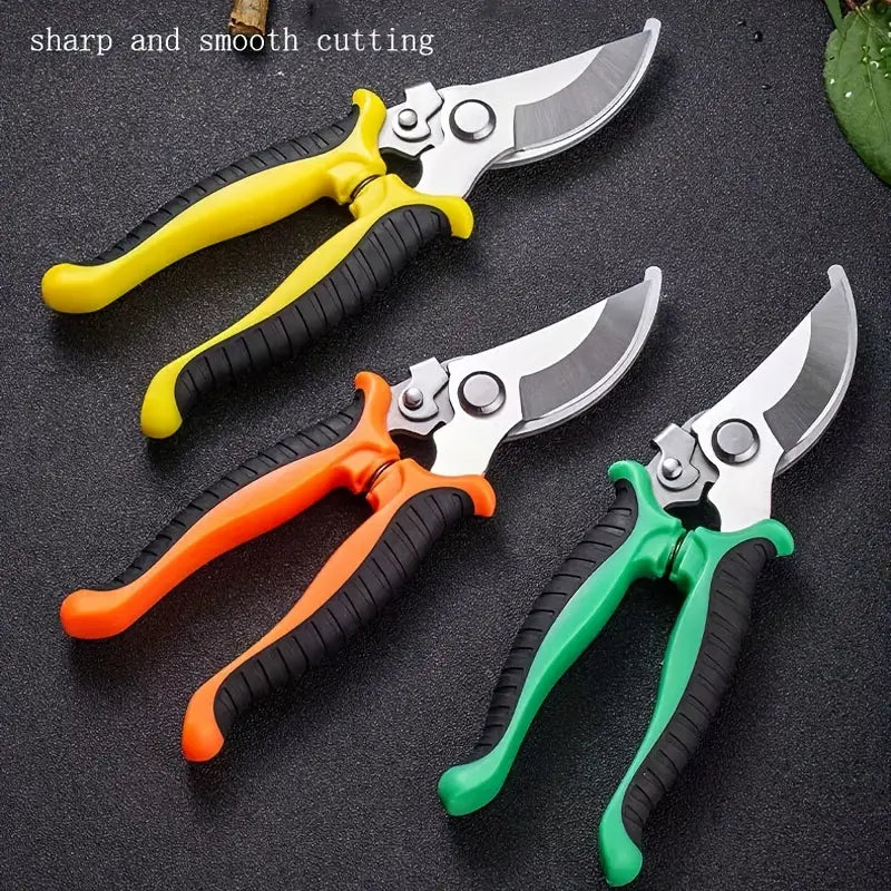 Heavy Duty Pruning Shears with Rust Proof Stainless Steel Blades Handheld Gardening Tools