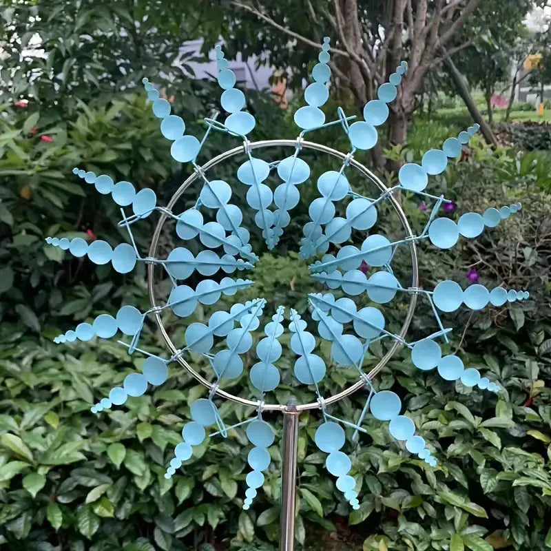 Kinetic Wind Sculptures & Spinners 3D Wind Spinner Wind Powered Wind Art