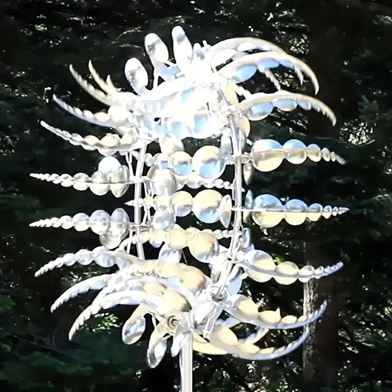 Kinetic Wind Sculptures & Spinners 3D Wind Spinner Wind Powered Wind Art