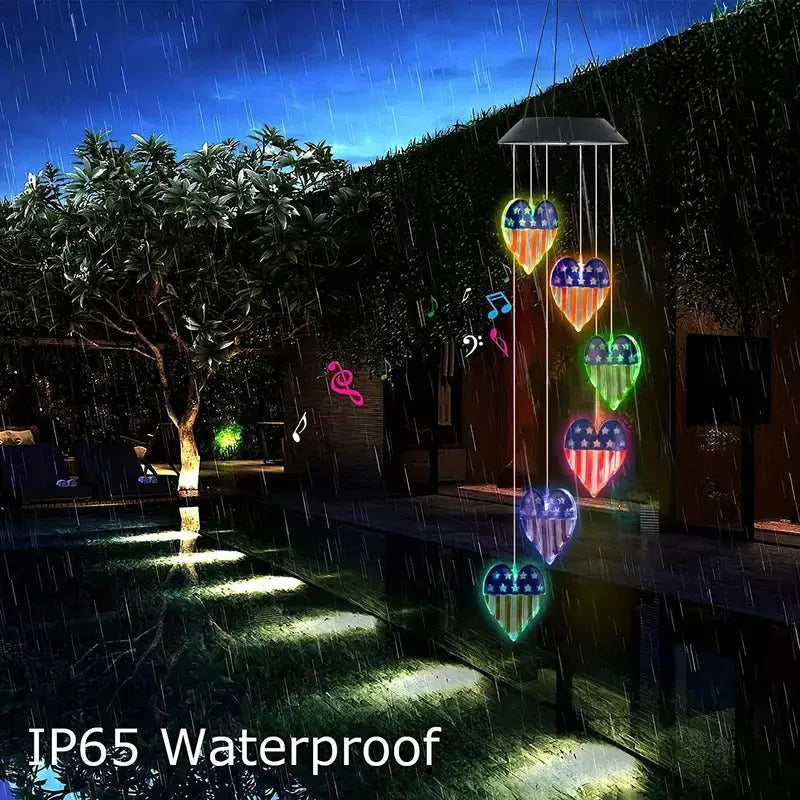 Waterproof Solar Wind Chime Light